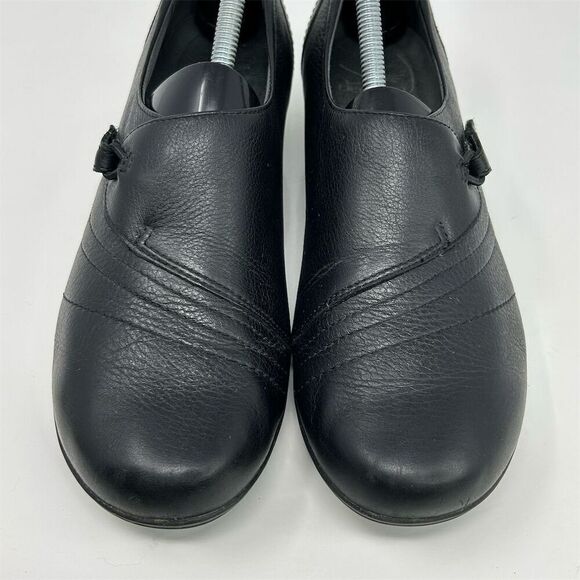 Dansko Franny Women's Black Leather Loafers Size 40 (US 9.5-10) Casual Shoes - Picture 5 of 10